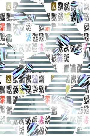 色块印花华亿平台图片