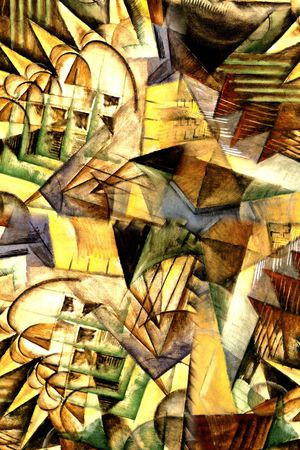 抽象印花华亿平台图片