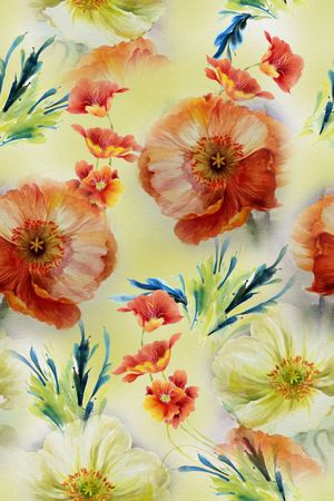 花瓣印花华亿平台图片