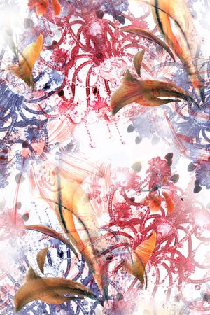 纹路印花华亿平台图片