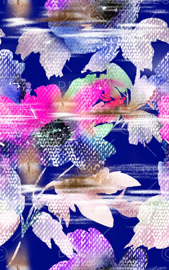 水彩印花华亿平台图片