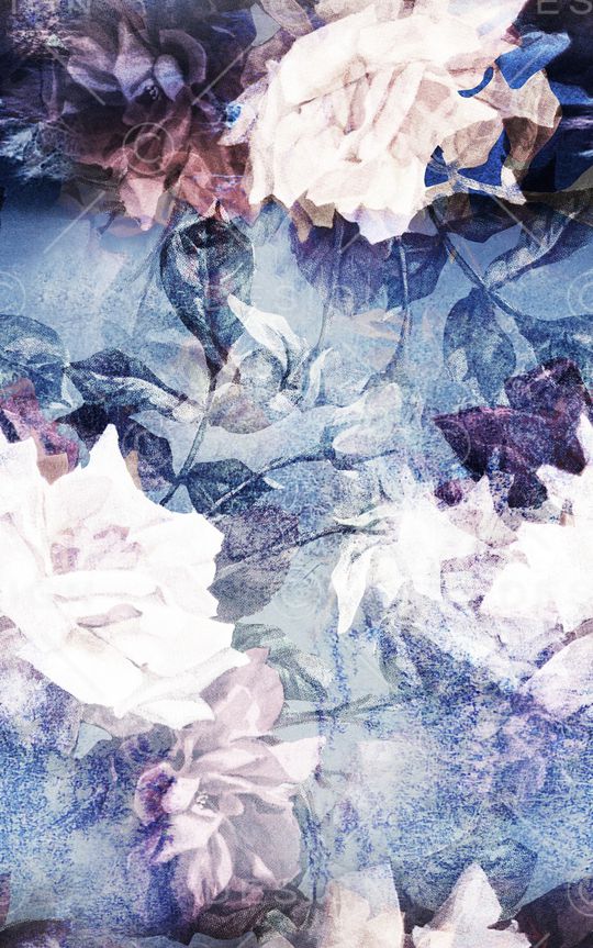 水彩印花华亿平台图片