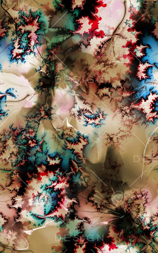 抽象印花华亿平台图片