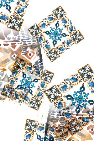 民族风印花华亿平台图片