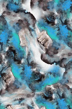 水彩印花华亿平台图片