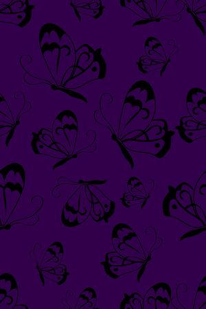 蝴蝶印花华亿平台图片