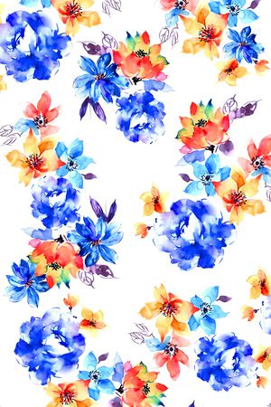 水彩印花华亿平台图片