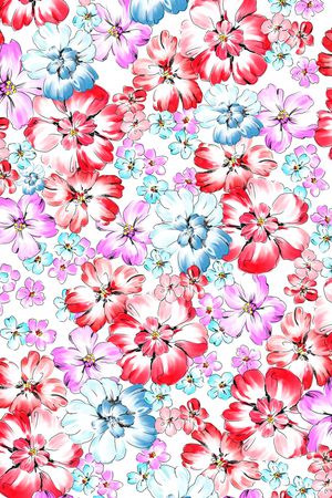 水彩印花华亿平台图片