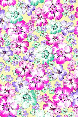 水彩印花华亿平台图片