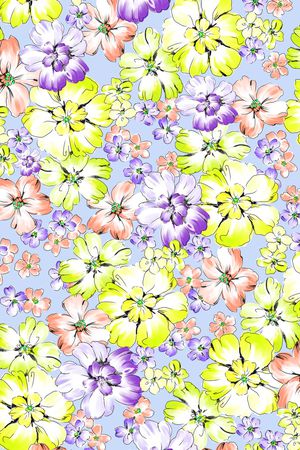 水彩印花华亿平台图片