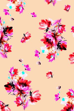 水彩印花华亿平台图片