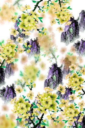 定位花印花华亿平台图片