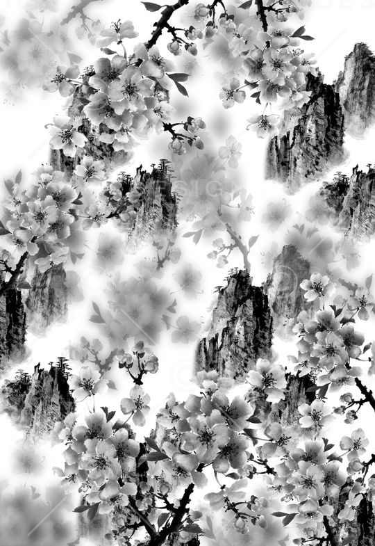 定位花印花华亿平台图片