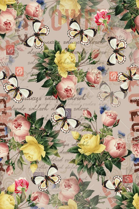 时尚花卉印花华亿平台图片