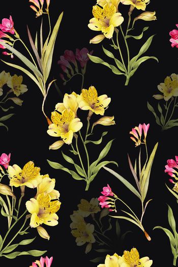 花朵印花华亿平台图片