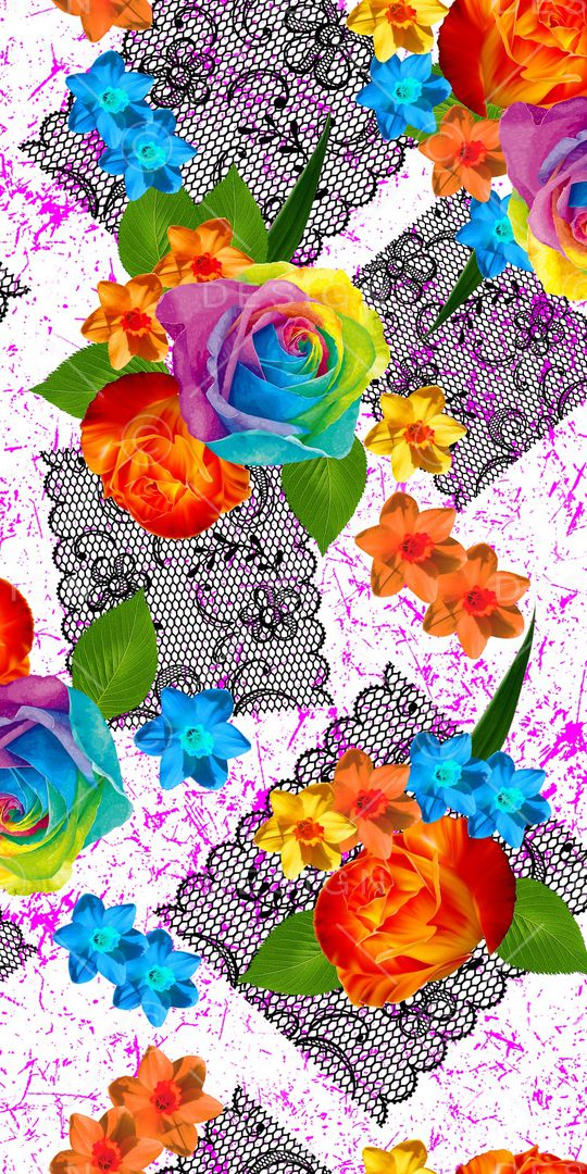 玫瑰印花华亿平台图片