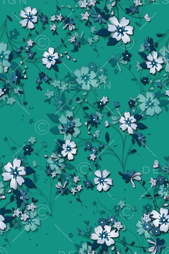 手绘印花华亿平台图片