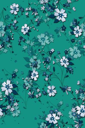 手绘印花华亿平台图片