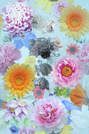 手绘印花华亿平台图片