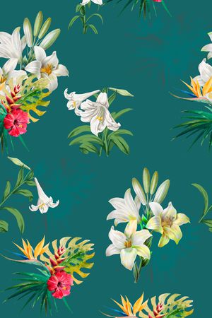 手绘印花华亿平台图片