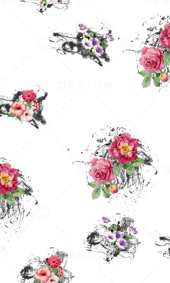 手绘印花华亿平台图片