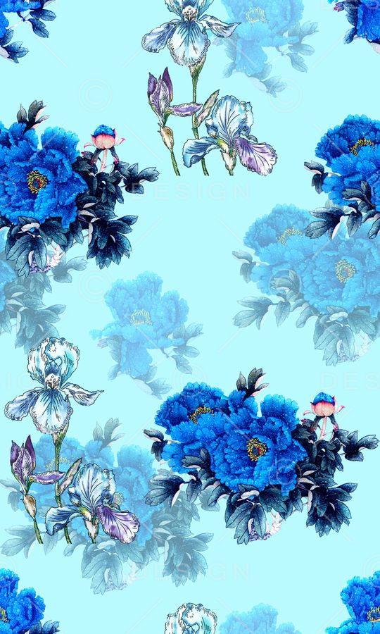 手绘印花华亿平台图片