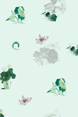 手绘印花华亿平台图片