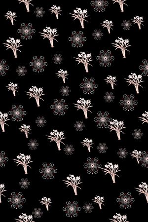 三色堇印花华亿平台图片