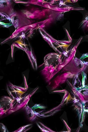 抽象印花华亿平台图片