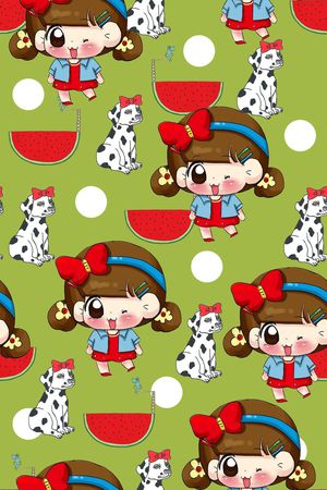 创意服装面料印花华亿平台图片