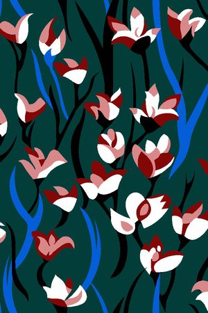 兰花印花华亿平台图片