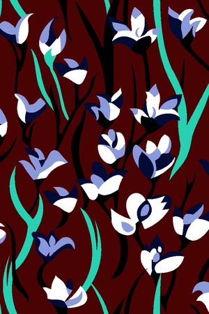 兰花印花华亿平台图片