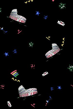 手绘印花华亿平台图片