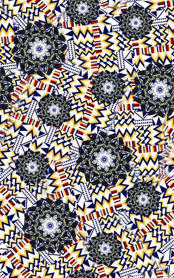 抽象印花华亿平台图片