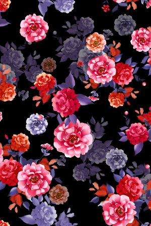 花朵印花华亿平台图片