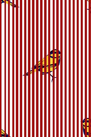 几何印花华亿平台图片