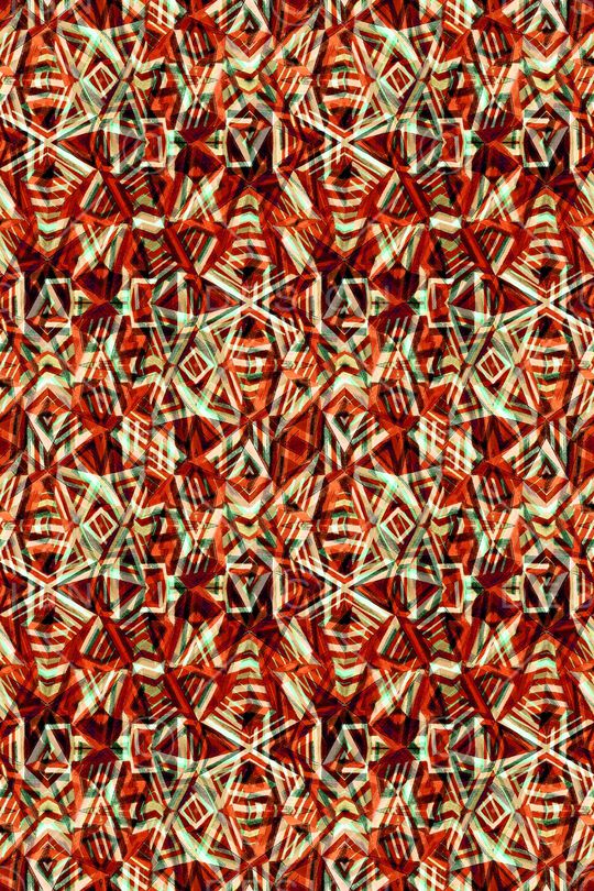 小方块印花华亿平台图片