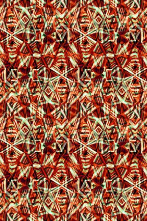 小方块印花华亿平台图片