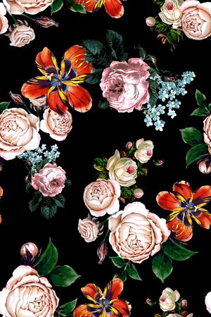 花朵印花华亿平台图片