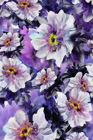 花朵印花华亿平台图片