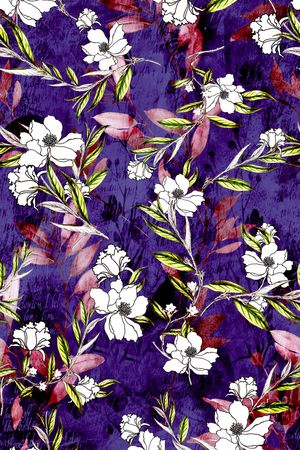 花朵印花华亿平台图片