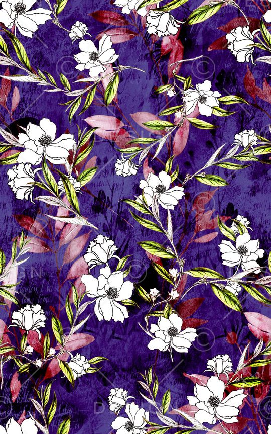 花朵印花华亿平台图片