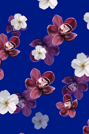 兰花印花华亿平台图片