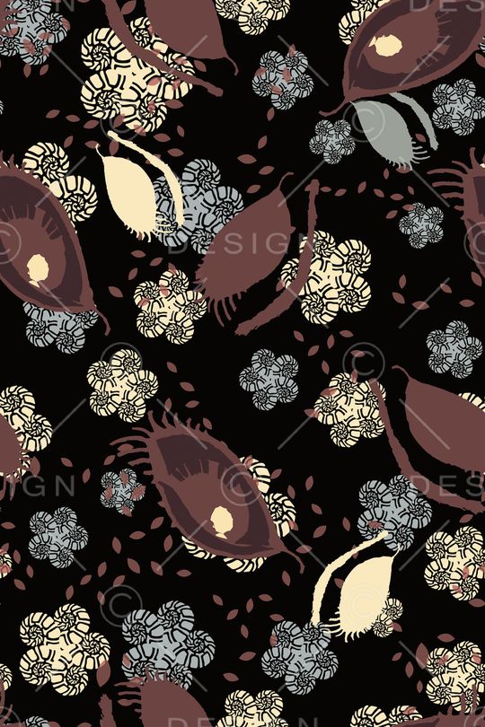 小碎花印花华亿平台图片