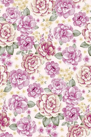 牡丹印花华亿平台图片