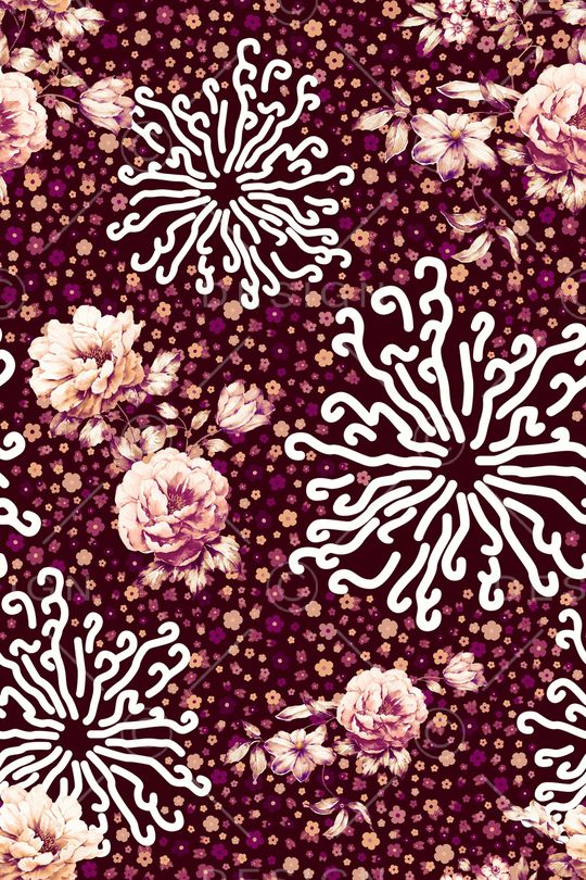 小碎花印花华亿平台图片