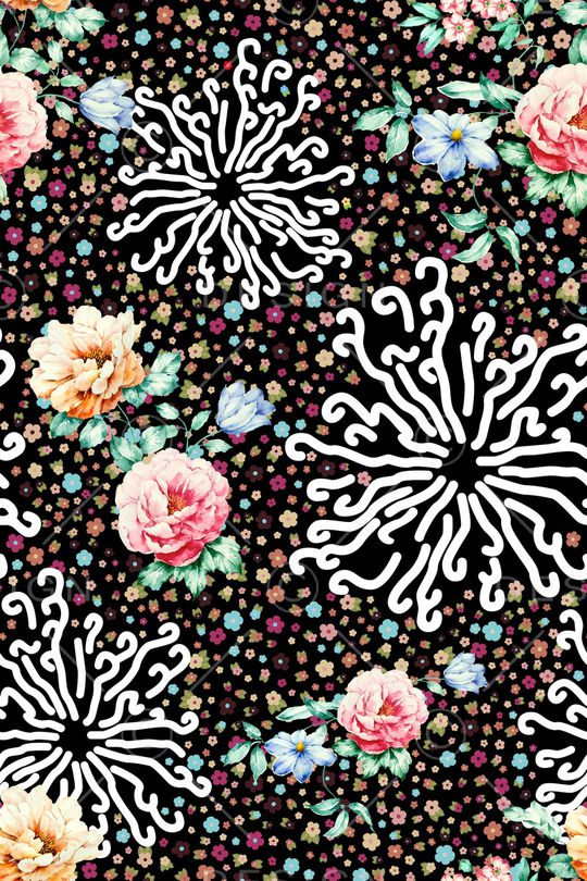 小碎花印花华亿平台图片