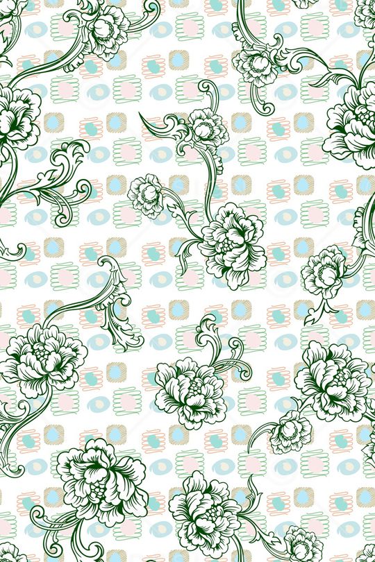 欧式印花华亿平台图片