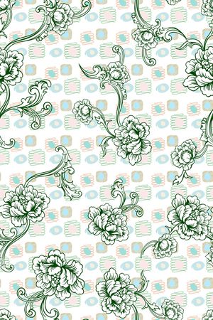 欧式印花华亿平台图片