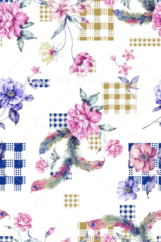 简欧印花华亿平台图片